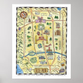 Reno Map Poster (Voorkant)