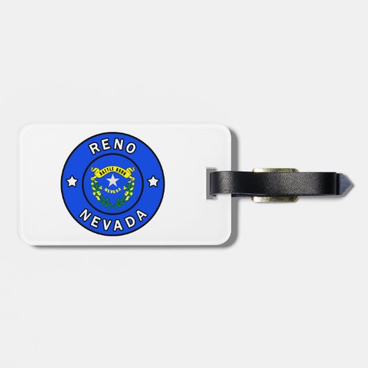 Reno Nevada Bagagelabel (Achterkant horizontaal)
