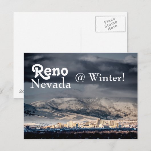 Reno Nevada @ Briefkaart (Voorkant / Achterkant)