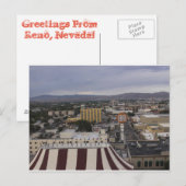 Reno, Nevada Briefkaart (Voorkant / Achterkant)