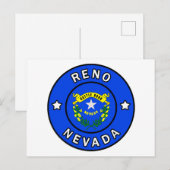Reno Nevada Briefkaart (Voorkant / Achterkant)