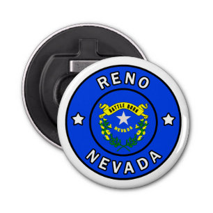 Reno Nevada Button Flesopener