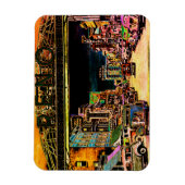 RENO NEVADA COLORFUL WATERVERF ART. MAGNEET (Verticaal)