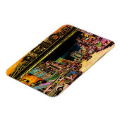 RENO NEVADA COLORFUL WATERVERF ART. MAGNEET (Linkerzijde)