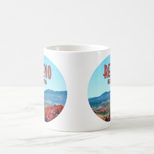 Reno Nevada Downtown Vintage Koffiemok (Center)