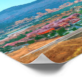 Reno Nevada Downtown Vintage Poster (Hoek)