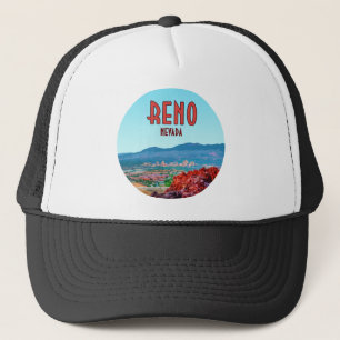 Reno Nevada Downtown Vintage Trucker Pet
