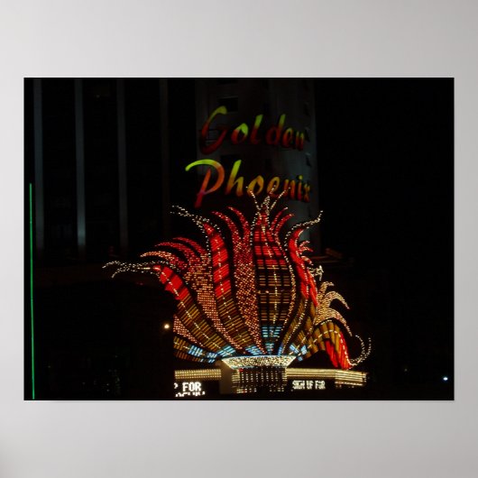 Reno Nevada Flamingo Poster (Voorkant)