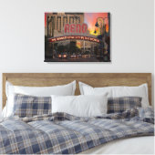 Reno, Nevada, Impressionisme Style Canvas Afdrukke (Insitu (Slaapkamer))