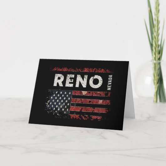 Reno Nevada Kaart (Voorkant)