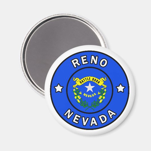 Reno Nevada Magneet (Voorkant / Achterkant)