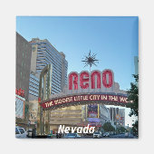 Reno, Nevada Magneet (Voorkant)