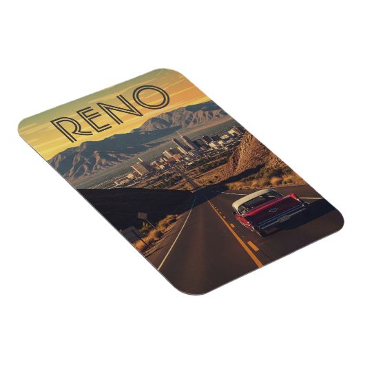 Reno Nevada Reizen Magneet (Rechterzijde)