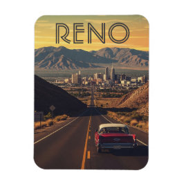 Reno Nevada Reizen Magneet