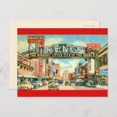 Reno Nevada Retro  Briefkaart (Voorkant / Achterkant)