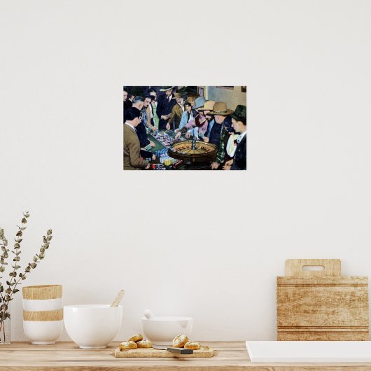 Reno Nevada Roulette Poster (Keuken)