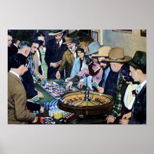 Reno Nevada Roulette Poster (Voorkant)