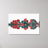 Reno Nevada Skyline Canvas Afdruk (Voorkant)