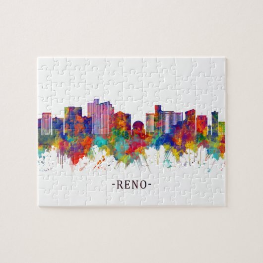 Reno Nevada Skyline Legpuzzel (Horizontaal)
