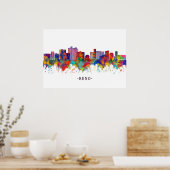 Reno Nevada Skyline Poster (Keuken)