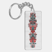 Reno Nevada Skyline Sleutelhanger (Voorkant Links)