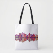 Reno Nevada Skyline Tote Bag (Voorkant)