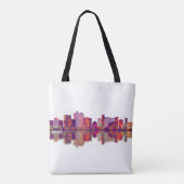 Reno Nevada Skyline Tote Bag (Achterkant)
