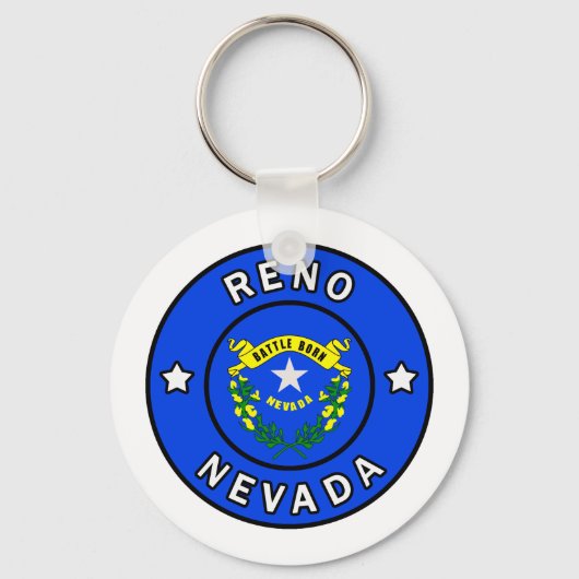 Reno Nevada Sleutelhanger (Achterkant)