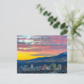 Reno Nevada Sunset Briefkaart (Staand voorkant)