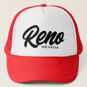Reno Nevada Trucker Hat Trucker Pet (Voorkant)
