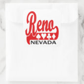 Reno, Nevada Vierkante Sticker (Tas)