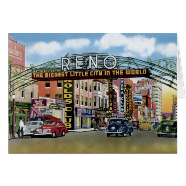 Reno Nevada Virginia Street (Voorkant Horizontaal)