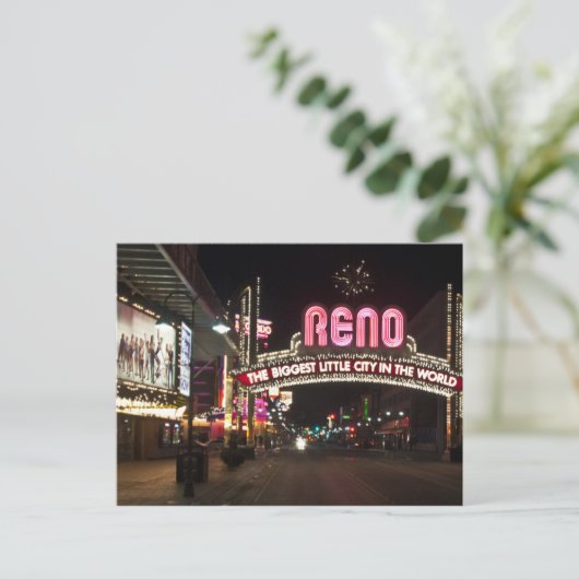 Reno NV Briefkaart (Staand voorkant)