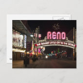 Reno NV Briefkaart (Voorkant / Achterkant)