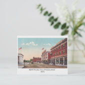 Reno NV, Virginia Street Uitzicht 1910s Briefkaart (Staand voorkant)