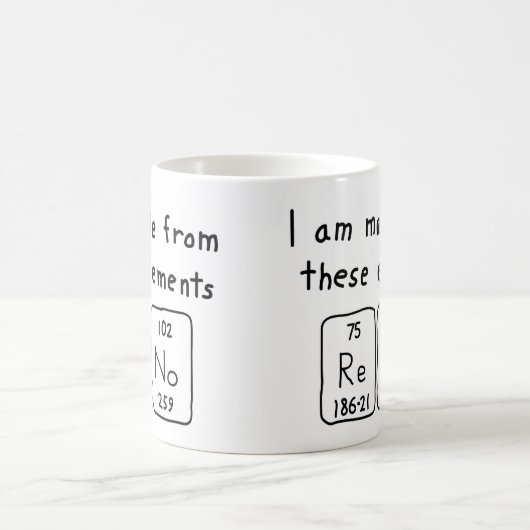 Reno periodieke lijstnaam mok (Center)