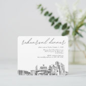 Reno repetitie diner bruiloft behuizing Kaart (Staand voorkant)