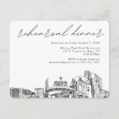 Reno repetitie diner bruiloft behuizing Kaart (Voorkant)