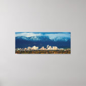 Reno Skyline Herfst en Sneeuwpano op Canvas (Voorkant)