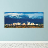 Reno Skyline Herfst en Sneeuwpano op Canvas Afdruk (Insitu (Houten vloer))