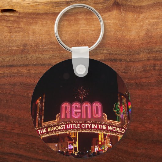 Reno-teken Sleutelhanger (Voorkant)