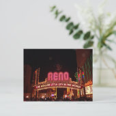Reno The Bigmost Little City in World Sign Briefkaart (Staand voorkant)