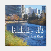 Reno / Truckee River in het centrum Magneet (Voorkant)