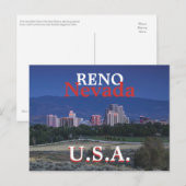 Reno U.S.A. Briefkaart (Voorkant / Achterkant)