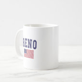 Reno US Flag Koffiemok (Voorkant links)