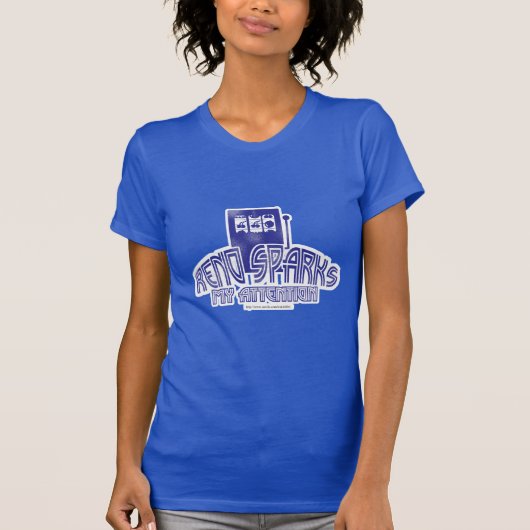 Reno verliest mijn aandacht Funny Nevada Slogan T-shirt (Voorkant)