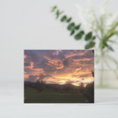 Reno Zonsondergang  Briefkaart (Staand voorkant)