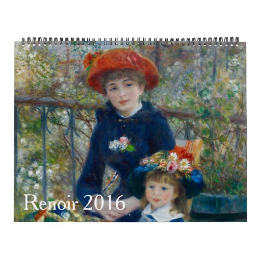 Renoir 2016 kalender (Hoes)