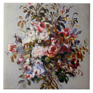 Renoir - A Bouquet of Rozen, Tegeltje