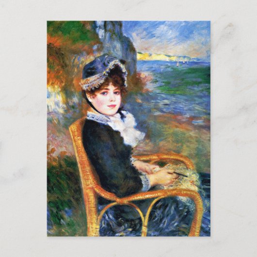 Renoir - Aan de kust Briefkaart (Voorkant)